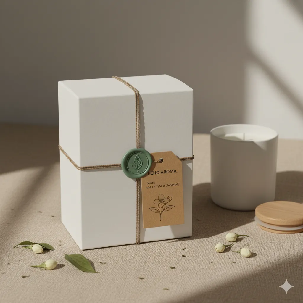 Candle packaging and presentation